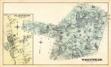 Wrentham, Plainville Town, Norfolk County 1876